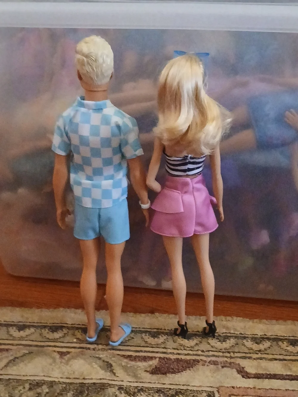 Barbie Fashion Doll Outfit Set - Pink, Black, Blue